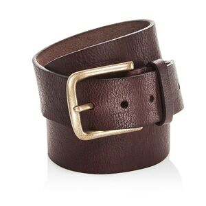 NWT Men’s Frye Genuine Leather Belt Dark Brown Size 40